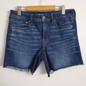 American Eagle Midi Denim Shorts Size 12